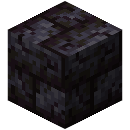 Cracked Polished Blackstone Bricks
