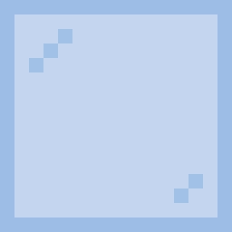 Light Blue Stained Glass Pane