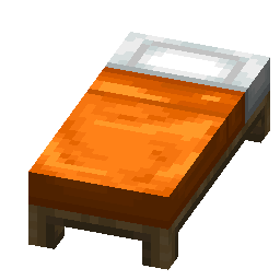 Orange Bed