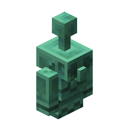 Oxidized Copper Golem Statue