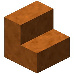 Smooth Red Sandstone Stairs