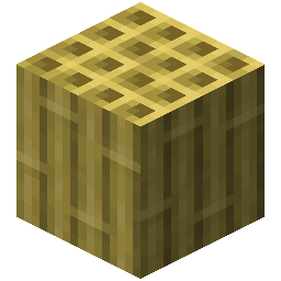 Block of Stripped Bamboo