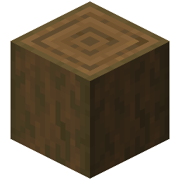 Stripped Spruce Log