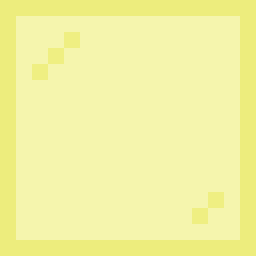 Yellow Stained Glass Pane